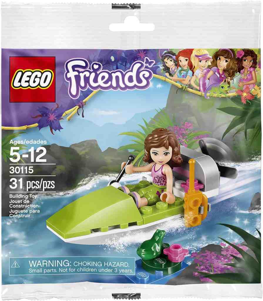 lego friends jungle boat
