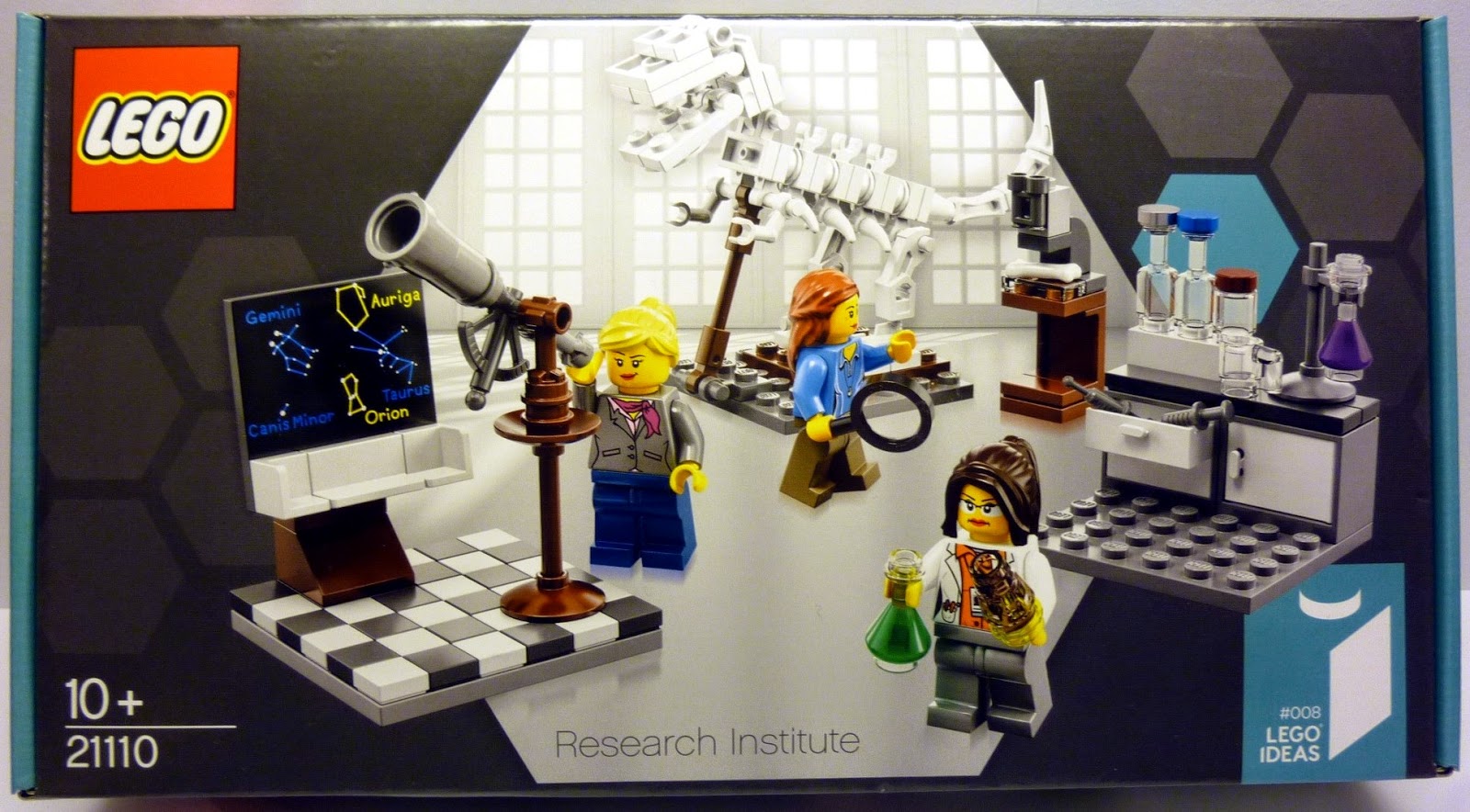 LEGO Ideas Research Institute 21110 Revealed