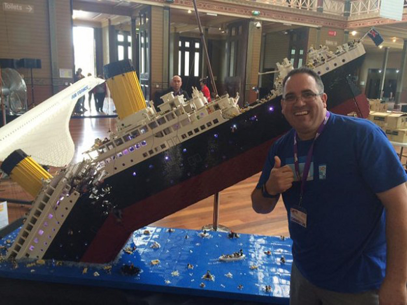 This Spectacular 120,000-piece LEGO Titanic MOC Might Break Your Heart