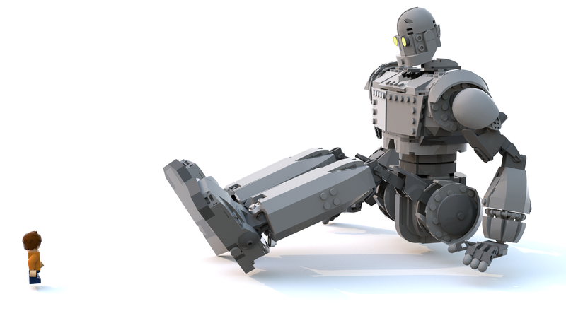 This LEGO Ideas The Iron Giant Is Absolutely Spot On