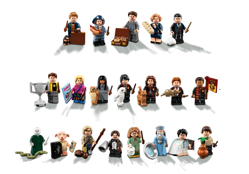 Does the Way the LEGO Wizarding World Collectible Minifigures (71022) Blind Bags Placed Per Box Gives A Hint On What You Can Get?