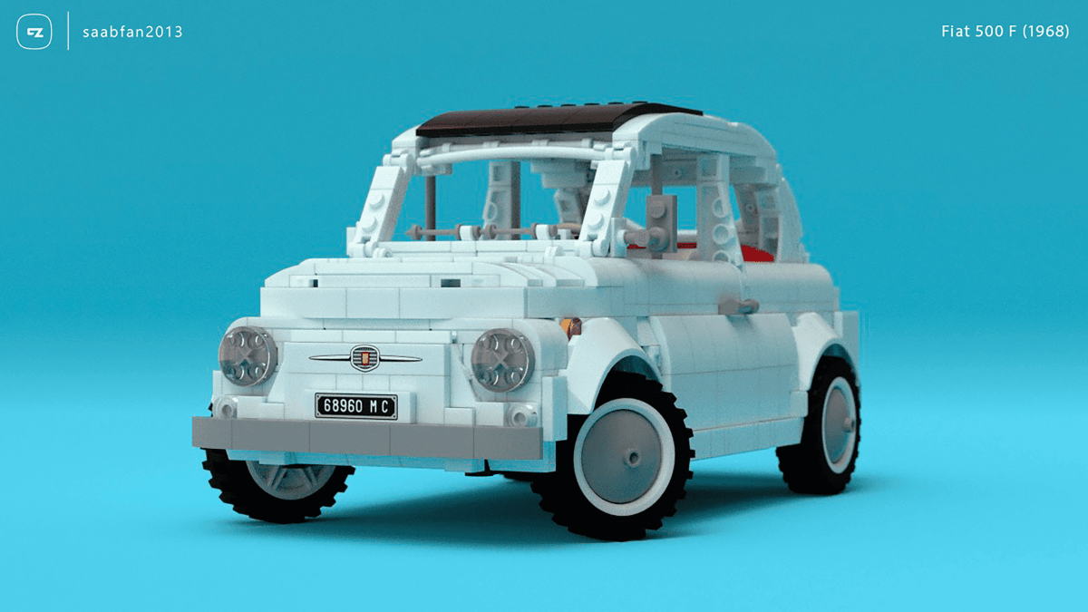 LEGO Ideas Product Idea Fiat 500 F Qualifies for 2018’s LEGO Ideas Second Review Stage