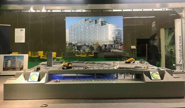 Big LEGO Brick Hospital
