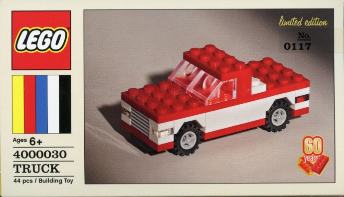 LEGO Classic 60th Anniversary Truck (4000030)