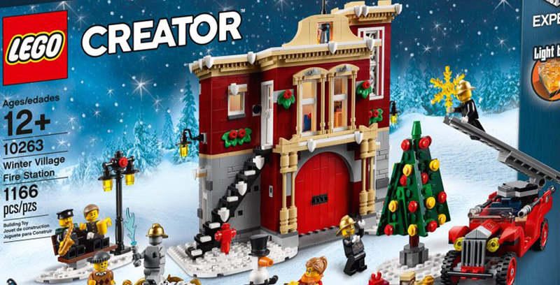 LEGO Creator Expert Winter Village Fire Station (10263) Now Listed at LEGO Shop@Home