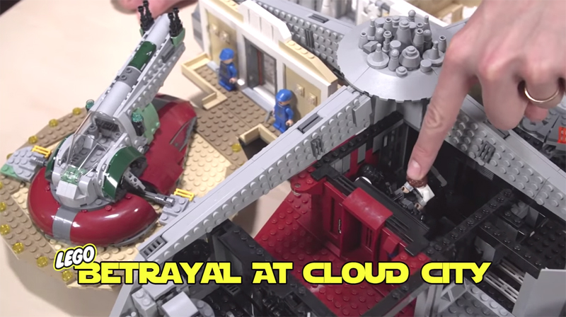 Check Out This Very First Video Review of the LEGO Star Wars Betrayal at Cloud City (75222)