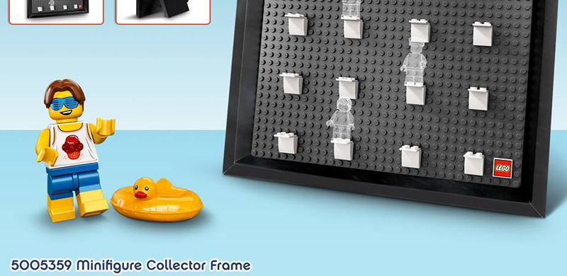 LEGO Minifigure Collector Frame (5005359) Official Image and Details
