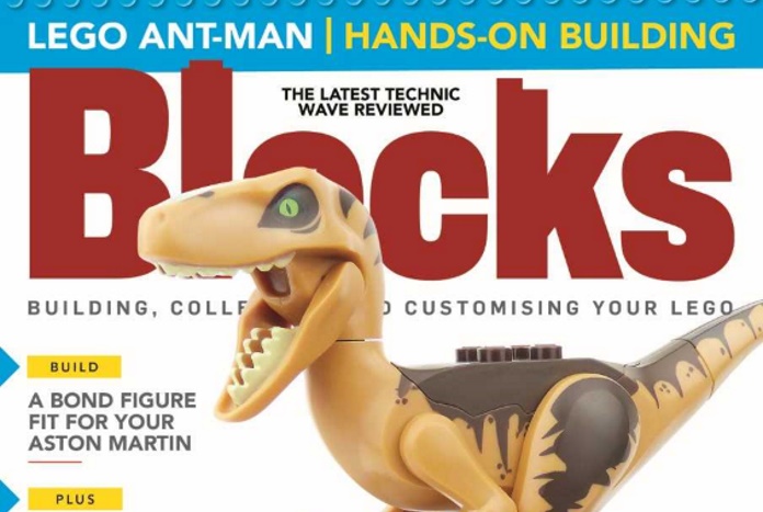 LEGO Jurassic Park/World and Other Features Inside “Blocks” Magazine Issue 49