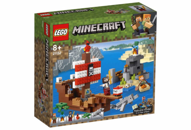LEGO Minecraft 21152 Pirate Ship Adventure