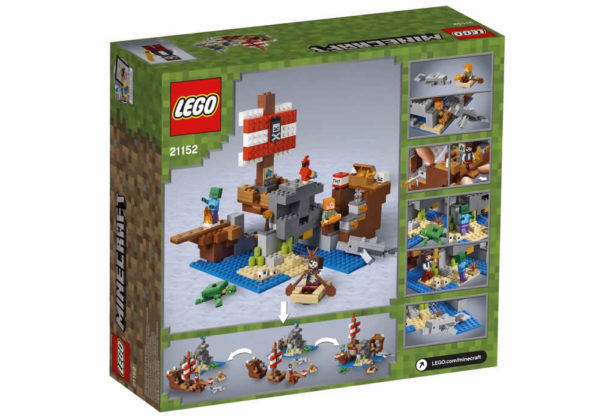 LEGO Minecraft 21152 Pirate Ship Adventure 9