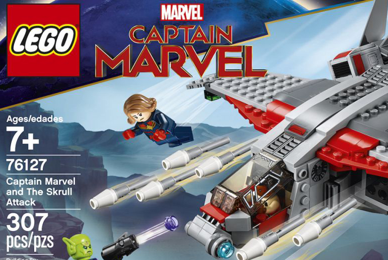 LEGO Marvel Captain Marvel and the Skrull Attack (76127) Official Images Released