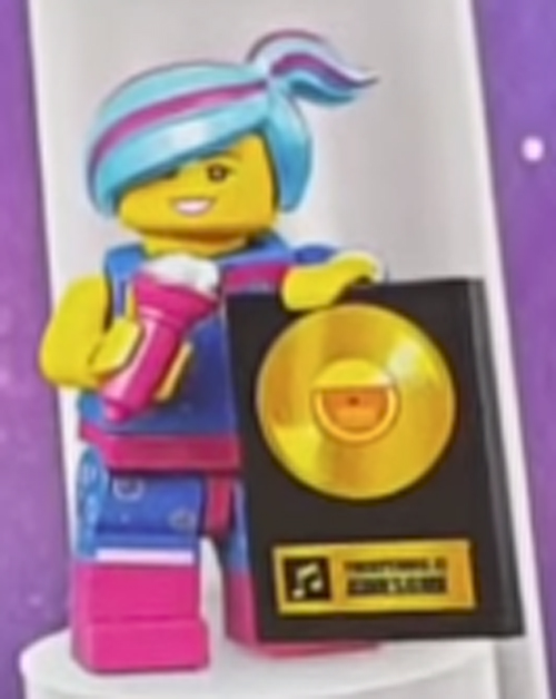 wyldstyle with gold record