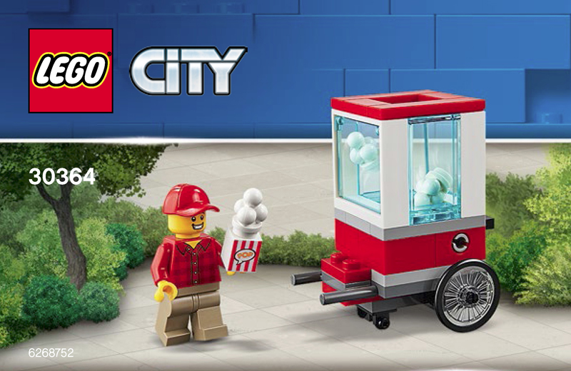 LEGO City Popcorn Cart (30364) Polybag Discovered