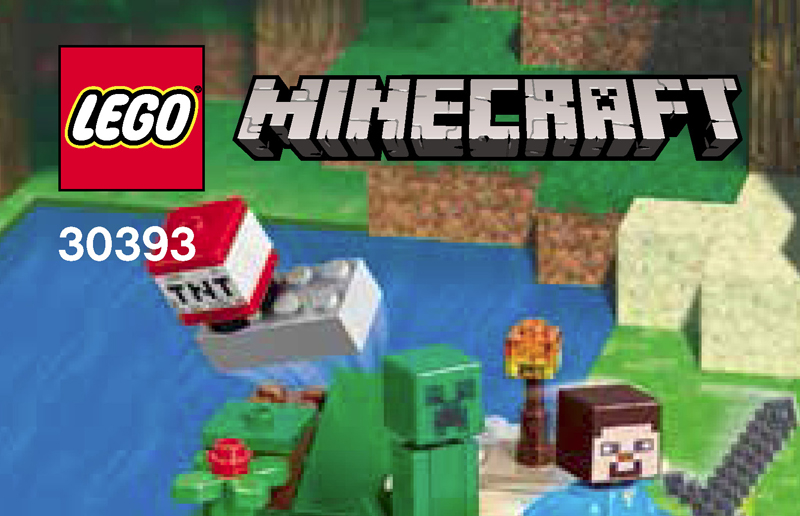LEGO Minecraft Steve and Creeper (30393) Polybag