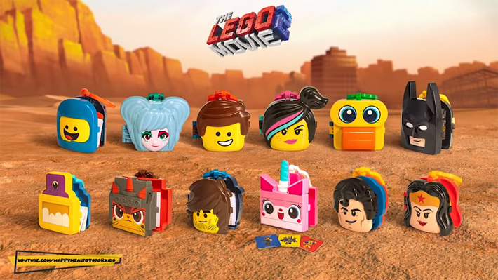 The Lego 2 Mcdonalds Happy Meal Toys