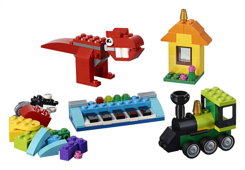 LEGO Classic Sets Also Showcased on NYTF: Bricks and Ideas (11001) and Basic Brick Set (11002)