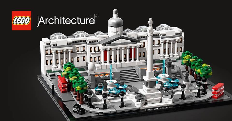 Next LEGO Architecture Set “Trafalgar Square” (21045) Up for Signing Event at Leicester Square LEGO Store this April