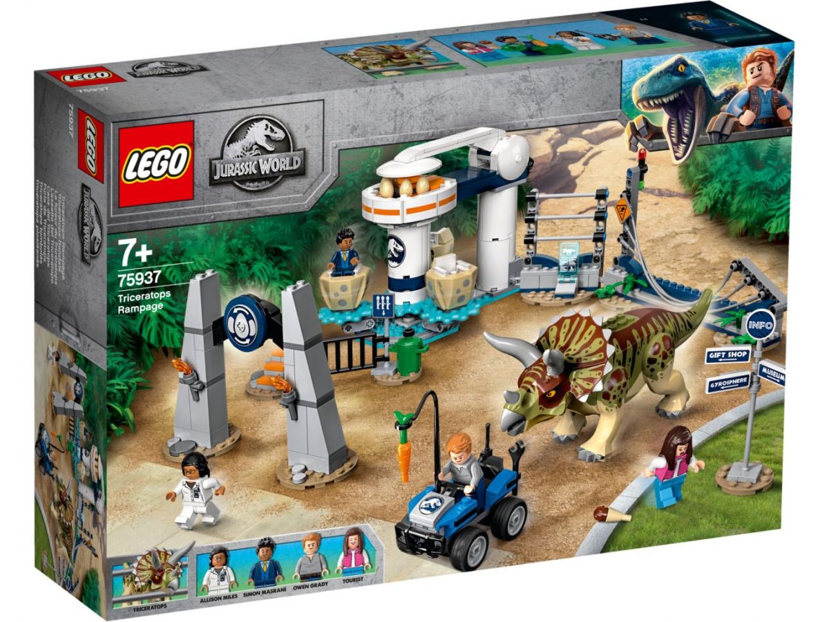 Official Box Image and Product Blurbs for LEGO Jurassic World: Legend of Isla Nublar