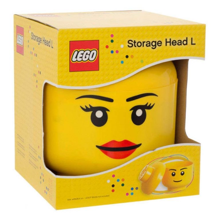 Minifigure-Head Containers