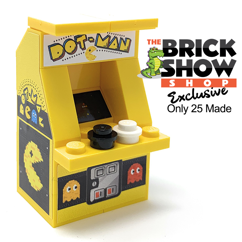 limited edition lego dotman arcade machine
