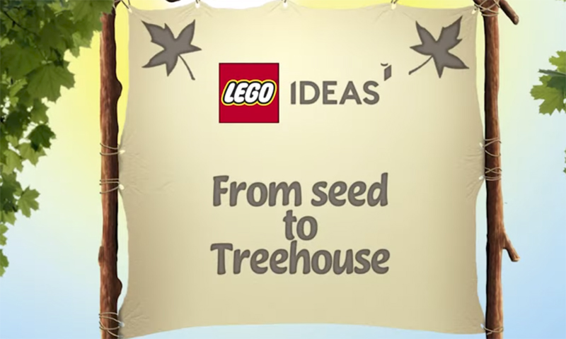 LEGO Ideas Treehouse (21318) Teaser Trailer Released