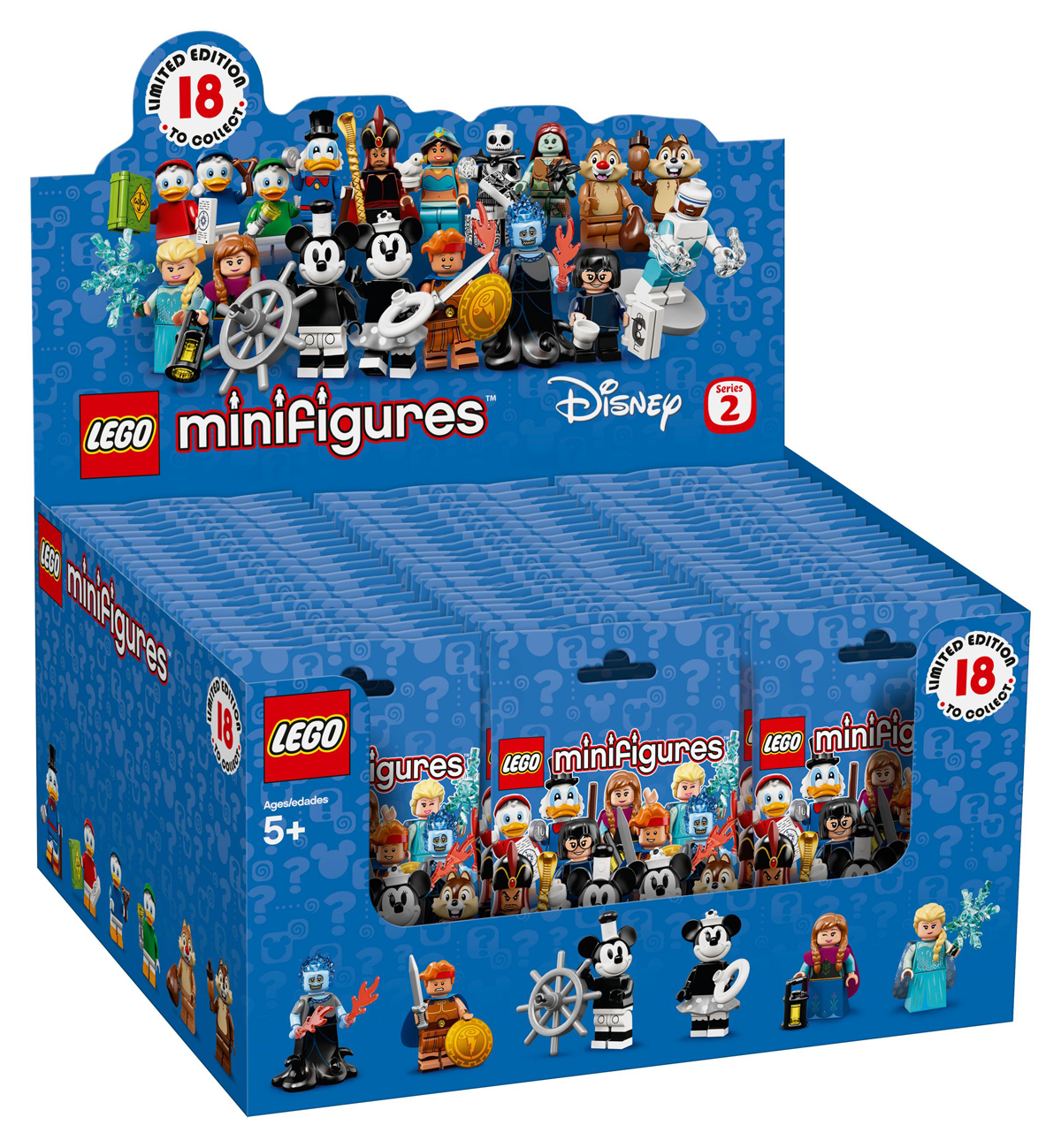 Lego Disney Series 1 & Series 2 Collectible Minifigures 71012 & 71024 New