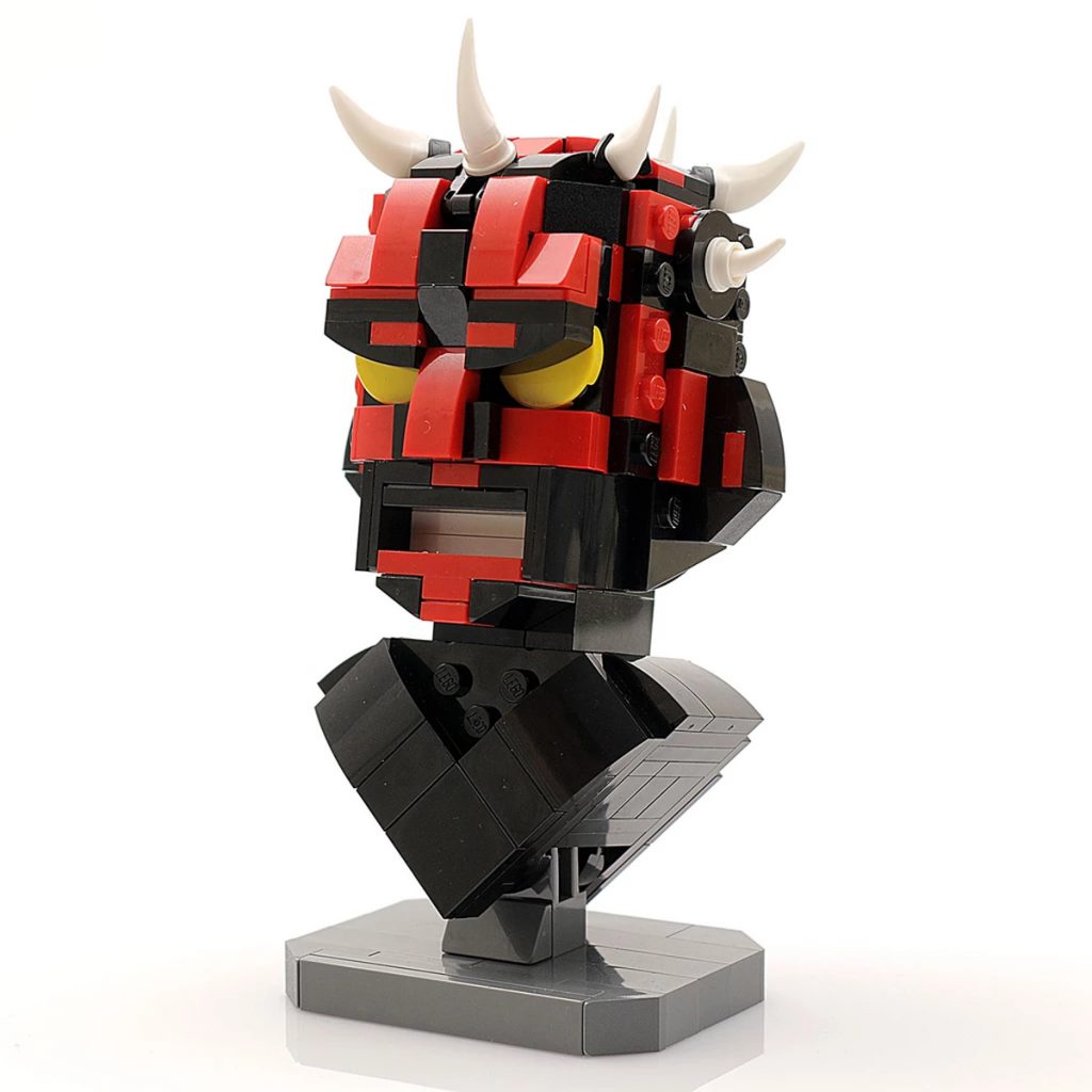 custom LEGO Star Wars Character Busts