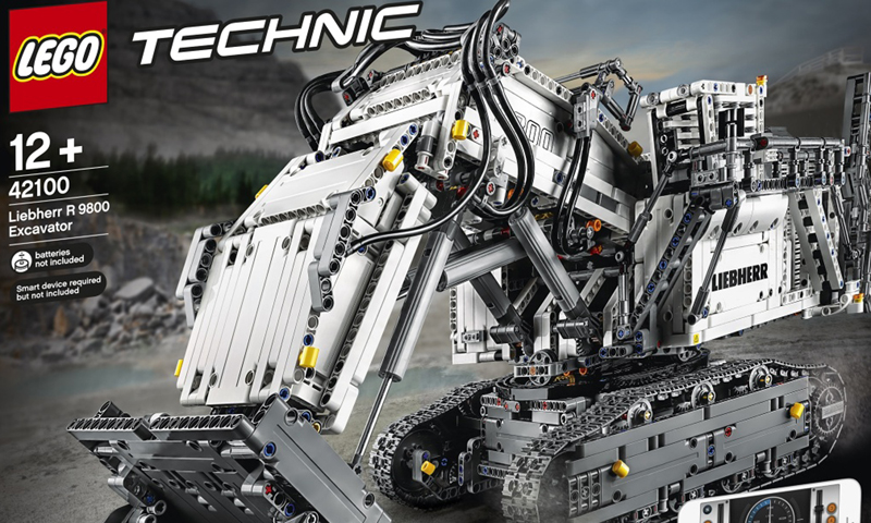 LEGO Technic Liebherr R 9800 (42100) More Official Images and Product Description Released