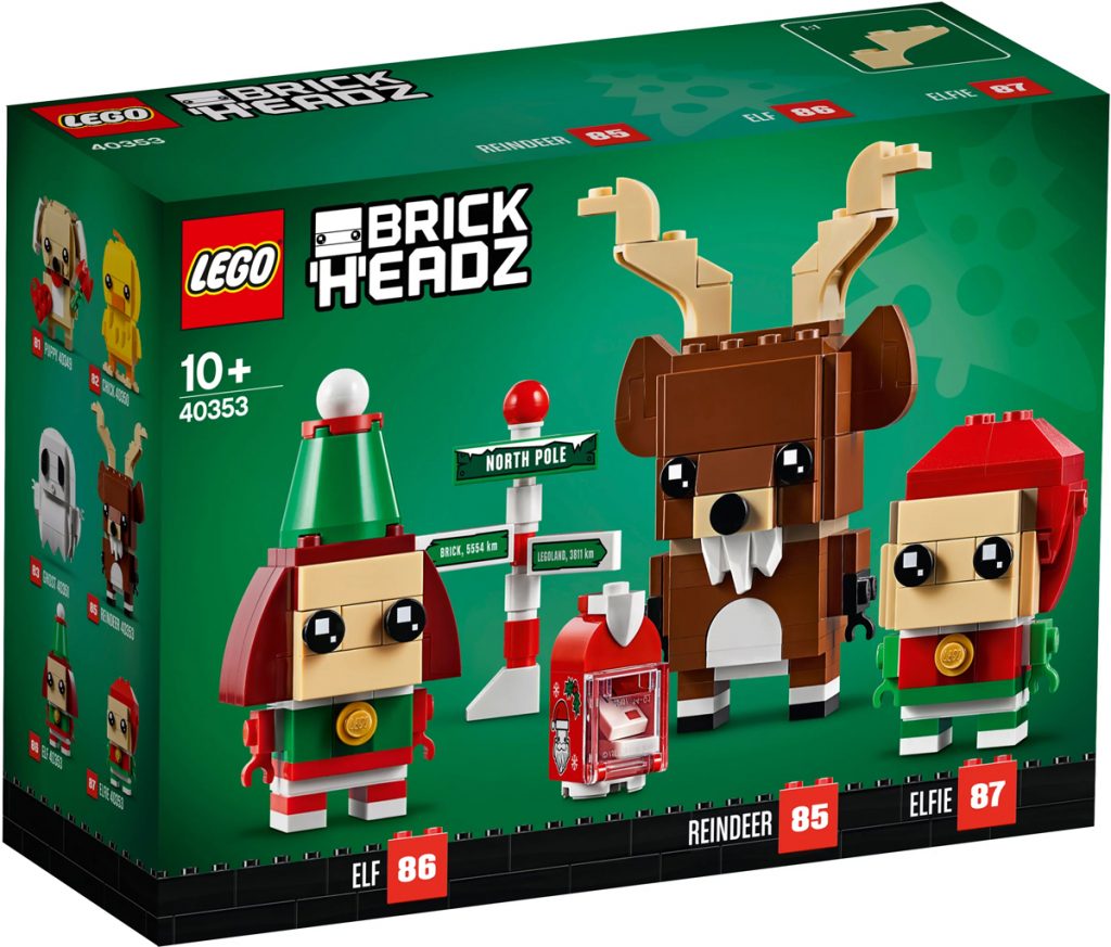 Reindeer, Elf & Elfie (40353)
