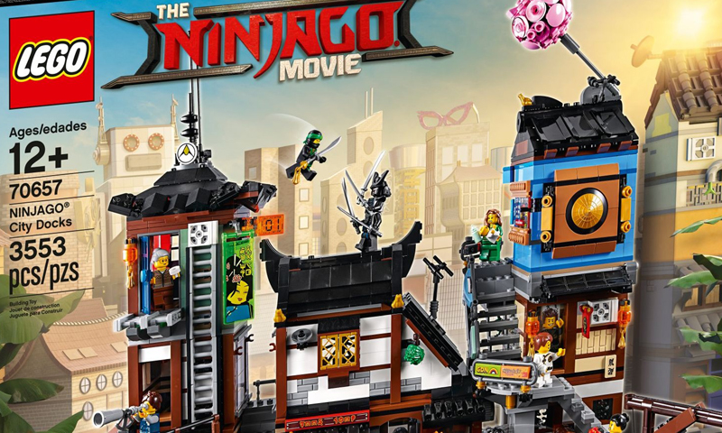 Ninjago City and Ninjago City Docks