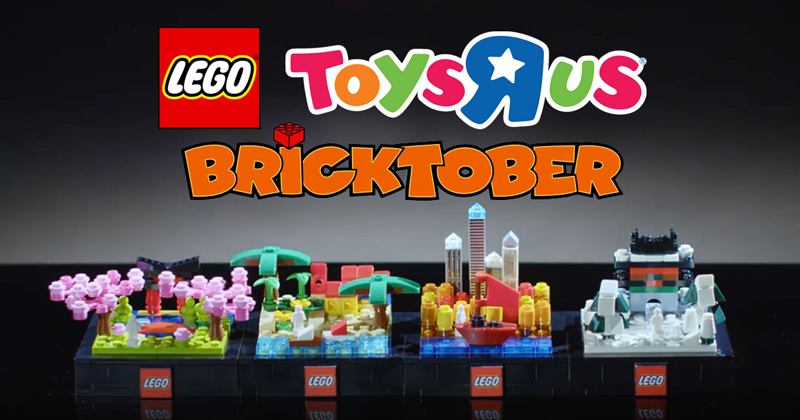 LEGO Toys R Us Bricktober