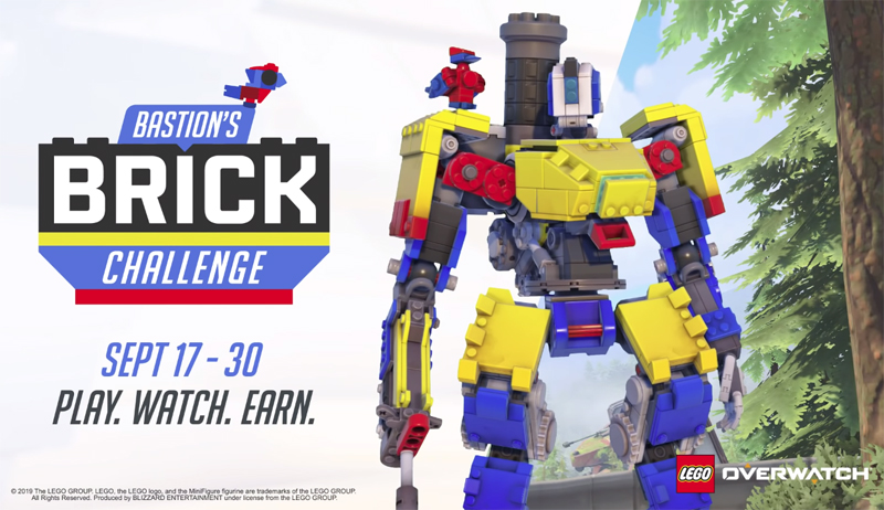 LEGO and Blizzard Launches Bastion’s Brick Challenge