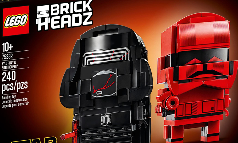 LEGO BrickHeadz Star Wars Kylo Ren & Sith Trooper (75232) Now Available at LEGO Shop@Home