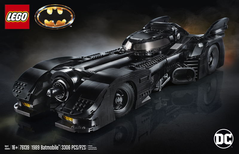The LEGO DC Batman 1989 Batmobile (76139) Officially Revealed