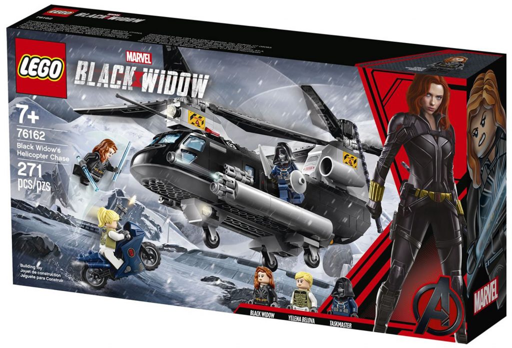 Black Widow's Helicopter Chase (76162)