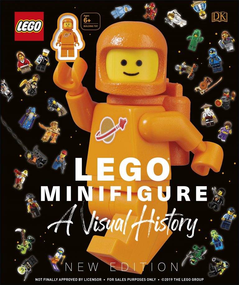 orange lego classic space minifig