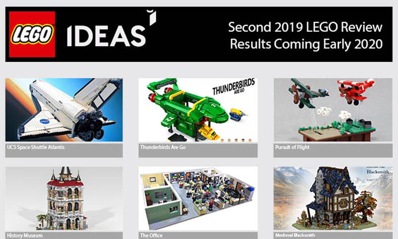 Second 2019 LEGO Ideas Review Results to be Announced On Wednesday
