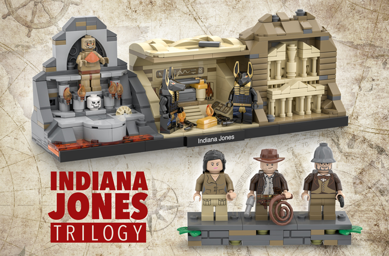 LEGO Ideas Indiana Jones Trilogy Achieves 10K Support
