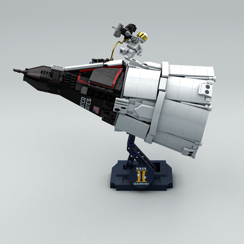 LEGO Ideas Mini-fig Scale Project Gemini Qualifies for the 2020 First Review Stage
