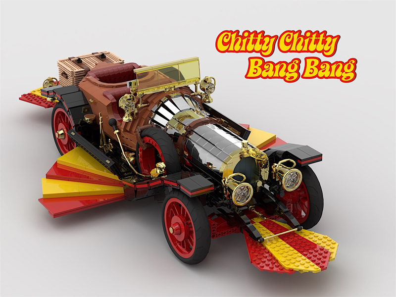 LEGO Ideas UCS Chitty Chitty Bang Bang Gets 10K Fan Support
