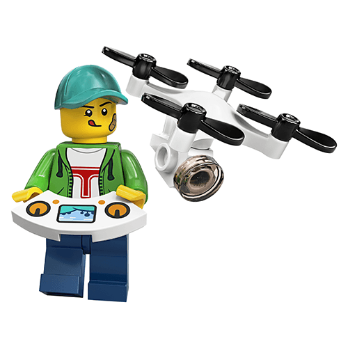 Drone Boy Series 20 LEGO Minifigures 71027