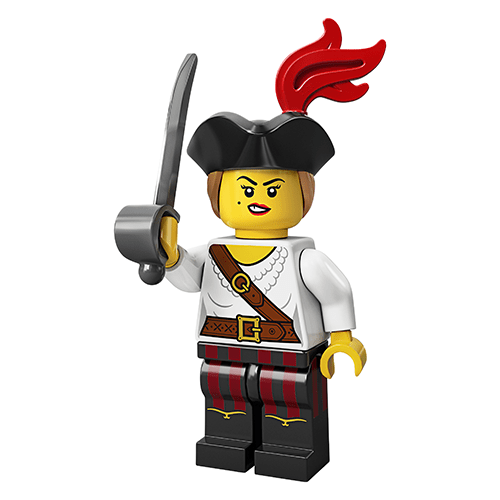 Pirate Girl Series 20 LEGO Minifigures 71027 1