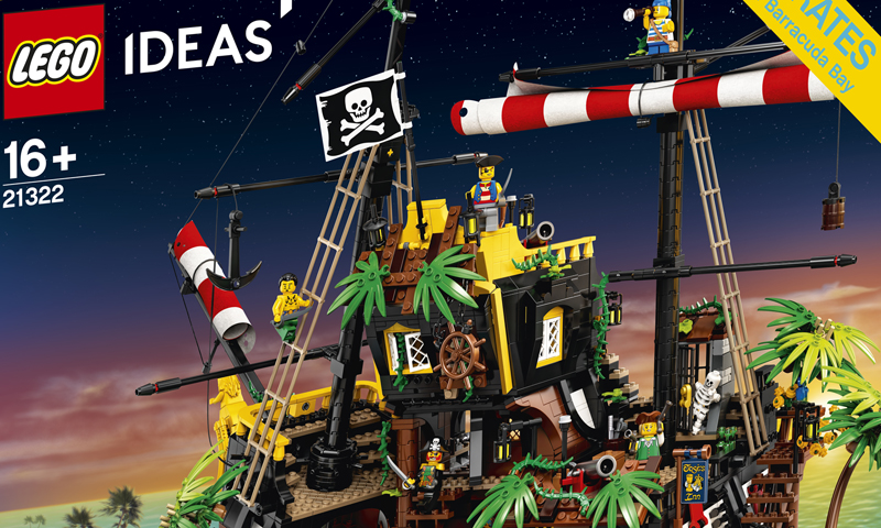 READ: LEGO Ideas Pirates of Barracuda Bay (21322) Official Press Release