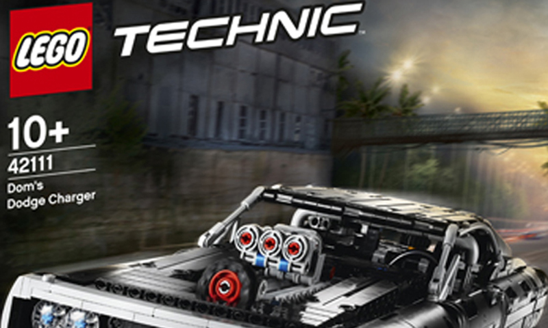 LEGO Technic Dom’s Dodge Charger (42111) Set Images Released