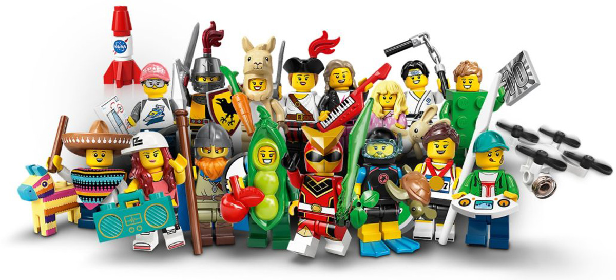 Check Out the LEGO Collectible Minifigures Series 20 (71027) Box Distribution