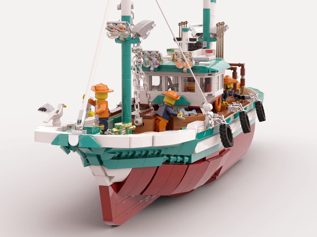 LEGO Ideas The Great Fishing Boat Enters First 2020 Review Stage