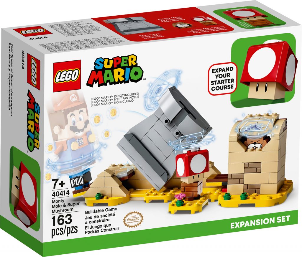 LEGO Super Mario Monty Mole & Super Mushroom