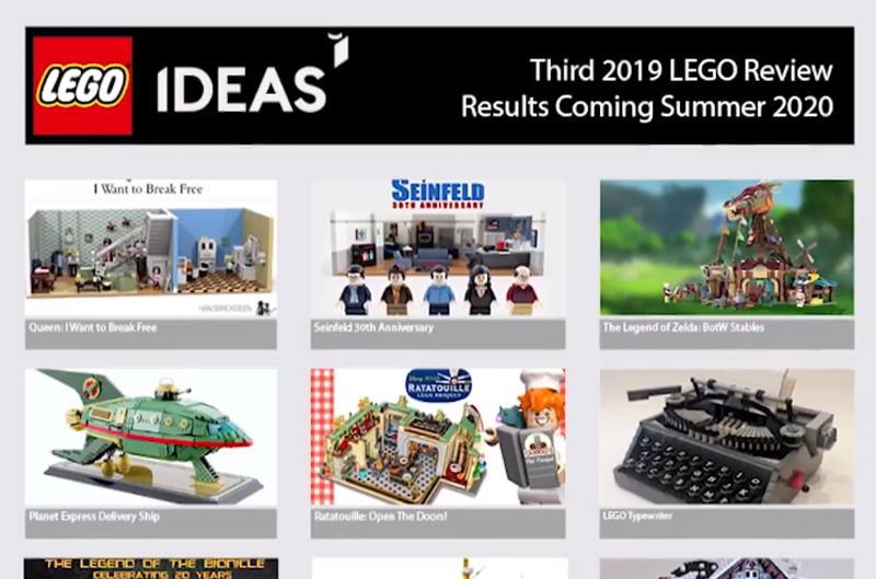 The Results Are In: LEGO Ideas Third 2019 Review Results Announced