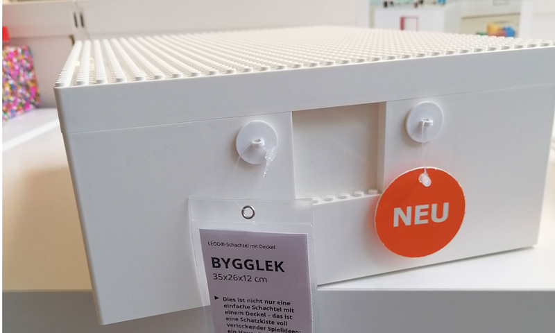 First LEGO IKEA BYGGLEK Storage Solutions Appears in Germany