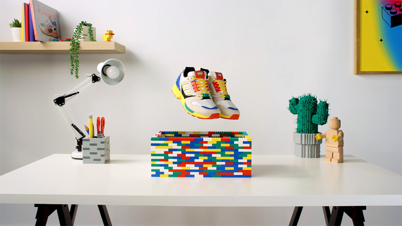 LEGO Shows Off Its adidas Originals ZX 8000 LEGO Shoes